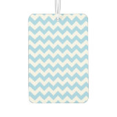 Désodorisant Pour Voiture Zigzag bleu, Chevron bleu, Motif géométrique (Dos)