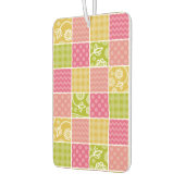 Désodorisant Pour Voiture Zigzag, Chevron, Pois, En vichy, Patchwork (Gauche)