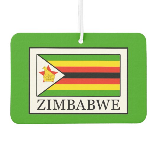 Désodorisant Pour Voiture Zimbabwe (Devant)