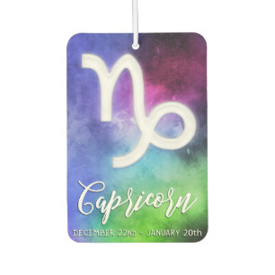 Désodorisant Pour Voiture Zodiac : Dates de Capricorne