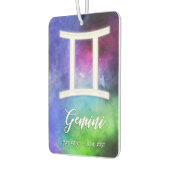 Désodorisant Pour Voiture Zodiac : Dates de Gemini (Gauche)