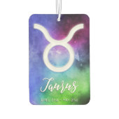 Désodorisant Pour Voiture Zodiac : Dates du Taurus (Dos)