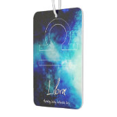 Désodorisant Pour Voiture Zodiac : Traits Libra (Gauche)