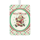 Désodorisant Pour Voiture Zoomie Santa Christmas (Dos)