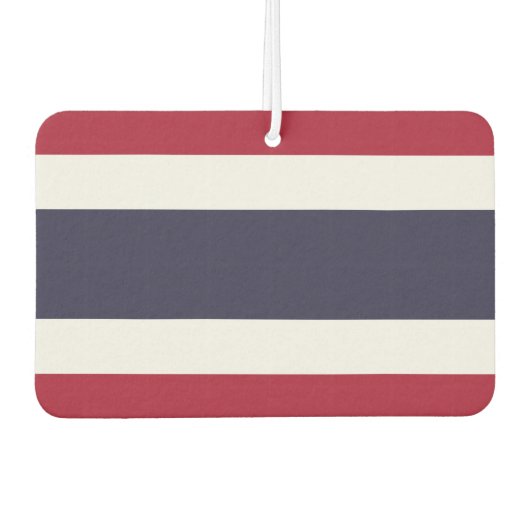Désodorisants de voiture avec drapeau de Thaïlande (Devant)