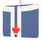 Désodorisants de voiture avec drapeau de Toronto, (Gauche)