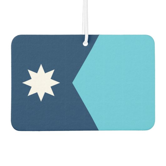 Désodorisants de voiture avec le drapeau du Minnes (Devant)