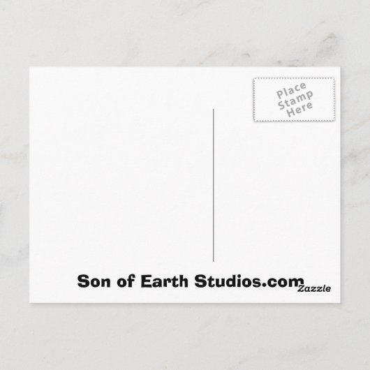 desolaat briefkaart (Achterkant)