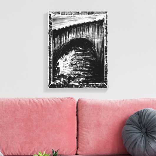 Desolate Soul Canvas Afdruk (Insitu (Woonkamer))