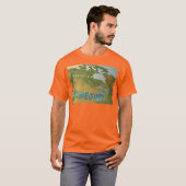 Désolé Canada, T-shirt orange pour hommes (Devant entier)