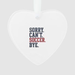 Désolé Cant Football Au Revoir Vintage