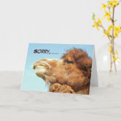 Désolé - Carte (Fleur jaune)