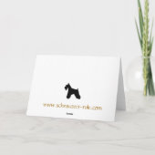 Désolé carte Guilty Schnauzer (Dos)