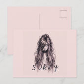 Désolé Cartes postales (Devant / Derrière)