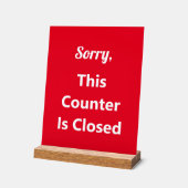 Désolé, ce compteur est fermé Texte rouge et blanc (Angle)