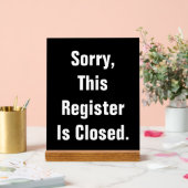 Désolé, Ce Registre Est Fermé Noir (Mariage)