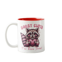 Désolé Cupidon, j'ai été feral Valentine's Mug