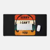 Désolé de ne pas vous entendre - Casques Retro (Clavier et souris)