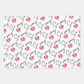 Désolé d'emballer le papier à feuilles plates ense (Devant 2)