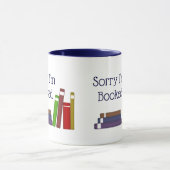 Désolé drôle je suis tasse réservée (Centre)