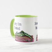 Désolé drôle je suis tasse réservée de dragon (Devant gauche)