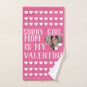 Désolé Filles Maman Est Ma Famille Valentine Simpl