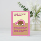 Désolé, j'ai oublié votre carte d'anniversaire (Debout devant)