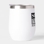 Désolé, je pars - Conception de devis sarcastique  (Droite)