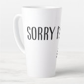 Désolé, je suis Latte Latte Mug (Angle gauche)