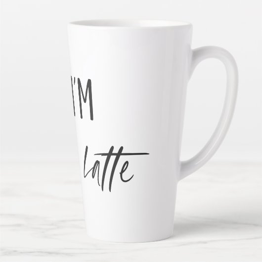 Désolé, je suis Latte Latte Mug (Droite)