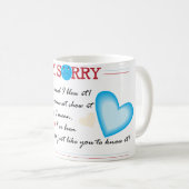 Désolé Mug (Devant droit)