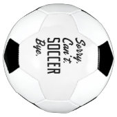 Désolé ne peut pas jouer au football (Tourné)