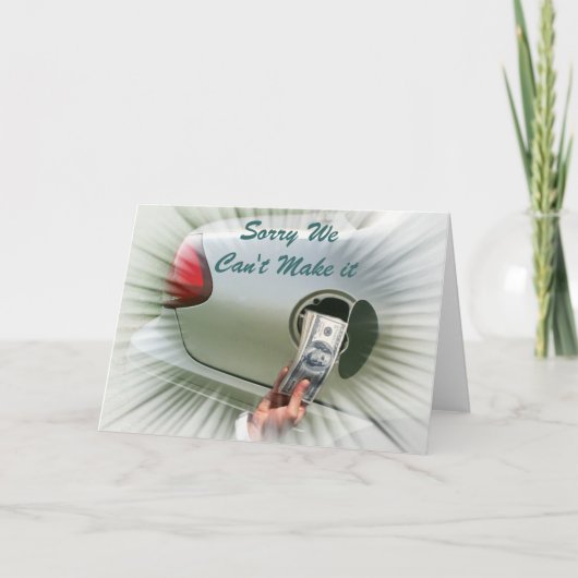 Désolé Nous ne pouvons pas créer la carte (Devant)