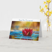 Désolé, Pardonnez-moi la carte d'excuses Nénuphar (Fleur jaune)