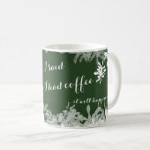 Désolé pour ce que j'ai dit - Drôle café Mug (Devant droit)