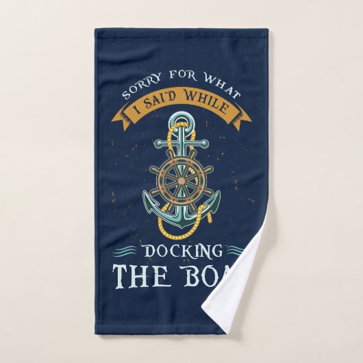 Désolé Pour Ce Que J'Ai Dit Pendant Que Je Quitte (Serviette à main)