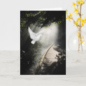 Désolé pour la perte carte de sympathie avec colom (Fleur jaune)