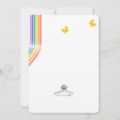 Désolé pour la perte de votre carte de chat (Dos)