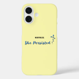Desondanks bleef ze bestaan iPhone 16 hoesje