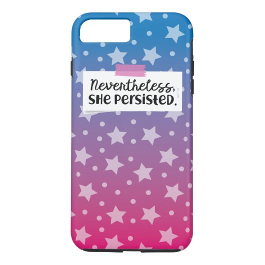 Desondanks bleef ze bij Case-Mate iPhone case (Achterkant)