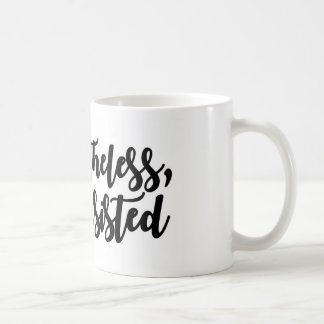 Desondanks bleef ze bij koffiemok