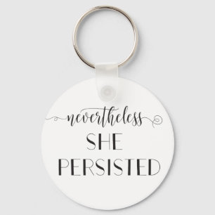 Desondanks bleef ze citaat behouden sleutelhanger