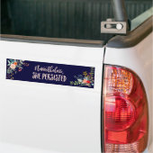 Desondanks bleef ze vasthouden bumpersticker (Op Truck)