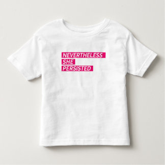 Desondanks bleef ze vasthouden kinder shirts
