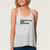 Desondanks bleef ze vasthouden tanktop (Voorkant)