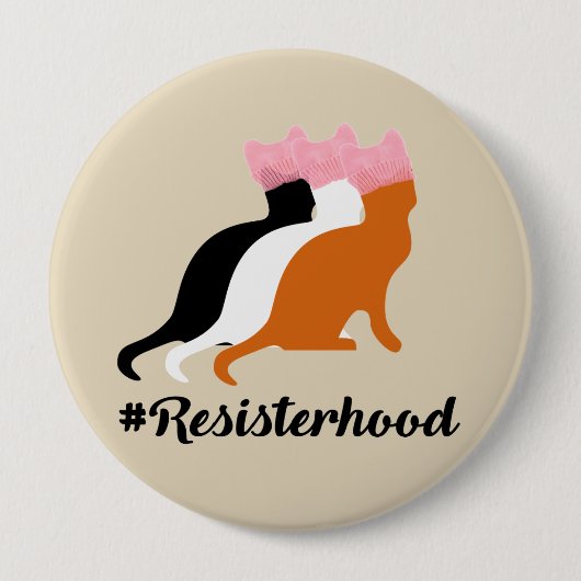 Desondanks hield ze de Button van het Versterking (Voorkant)