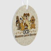 Désordre canin obsédant d'OCD (devant)