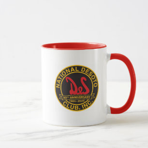 DeSoto Club Logos 2026 Jubileumeditie Mok
