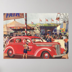 Desoto-Poster uit 1940 Poster