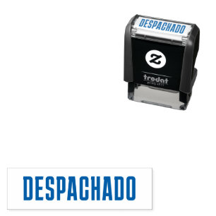 Despachado Spaanse Custom Zelfinking Stempel